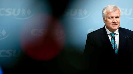 CSU-Chef Horst Seehofer brachte das Thema auf.