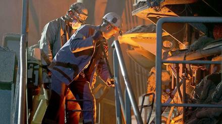 Heiße Entwicklung. Die gesamte Industrie, auch die Stahlkocher, hofft, dass die Krim-Krise bald gelöst wird und nicht die Weltkonjunktur in Mitleidenschaft zieht. 