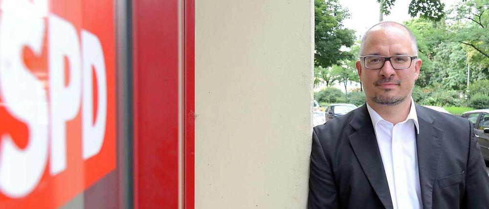 Im Visier. SPD-Landeschef Jan Stöß wird nun von Linksextremen bedroht.