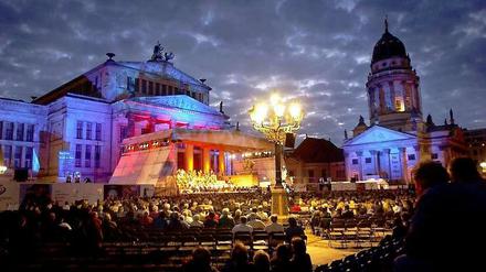 Bloß kein Regen. „Classic Open Air“ lockt in jedem Sommer Tausende an.