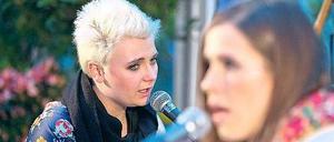 Wettbewerbsfähig. Elaiza-Frontfrau Elzbieta "Ela" Steinmetz.