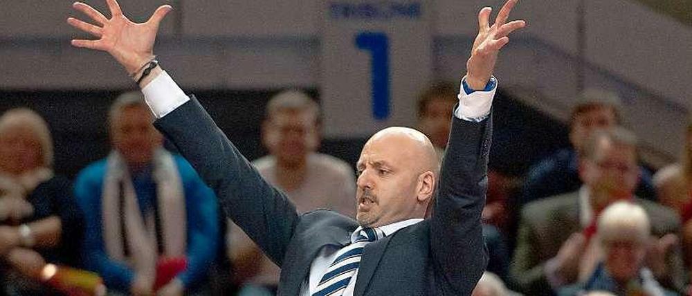Ohne Worte: Alba-Trainer Sasa Obradovic.