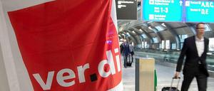 ver.di hat für Donnerstag Streiks am Frankfurter Flughafen angekündigt.