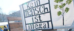  Flüchtlinge am Oranienplatz