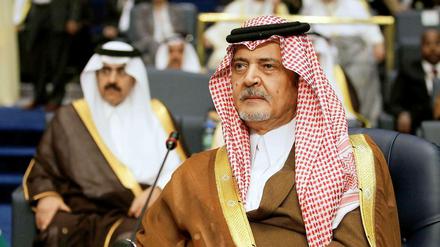 Der saudische Außenminister Saud Al-Faisal.