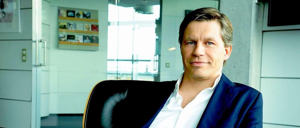 Gute Aussichten: Frank Briegmann, 46, Labelchef für Deutschland und Europa.