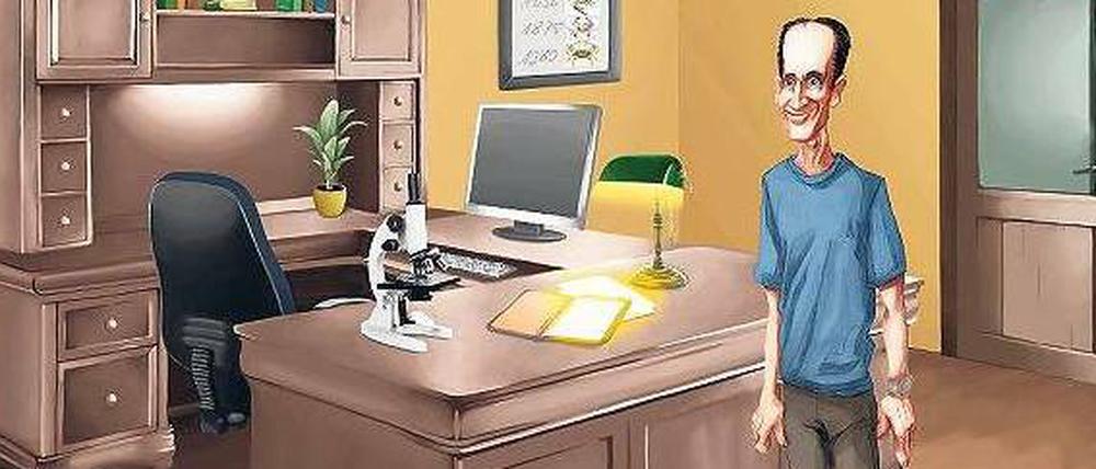 Digitale Lehrstunde. Die Kuratoren des Museums, hier der Zoologe Jason Dunlop, fordern den Spieler mit Rätseln heraus.