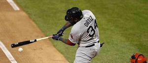 David Ortiz vom Titelverteidiger Boston Red Sox. 