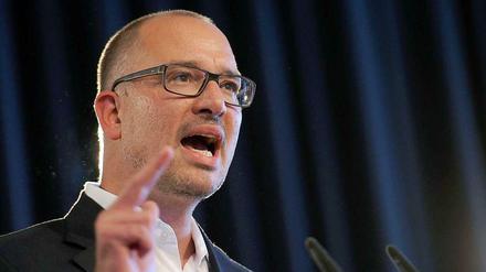Der Chef. Jan Stöß ist seit Juni 2012 Landesvorsitzender der Berliner SPD.
