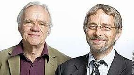 Die Nebenklage-Anwälte Eberhard Reinecke und Reinhard Schön.