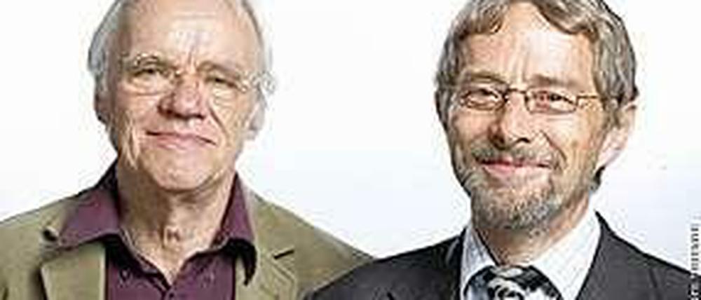 Die Nebenklage-Anwälte Eberhard Reinecke und Reinhard Schön.