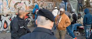 Razzia bei mutmaßlichen Drogendealern im Görlitzer Park.