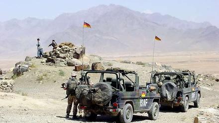 Isaf-Soldaten in Afghanistan.