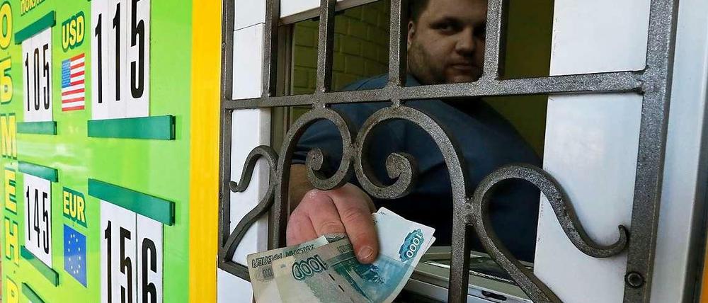Hin und weg. In Russland wird jetzt über eine Amnestie für Kapitalflüchtlinge nachgedacht.