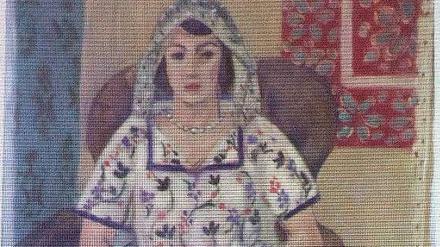 Aufnahme einer Arbeit von Matisse.