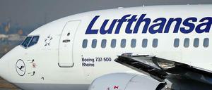 Lufthansa will am Donnerstag fast 600 Verbindungen streichen.