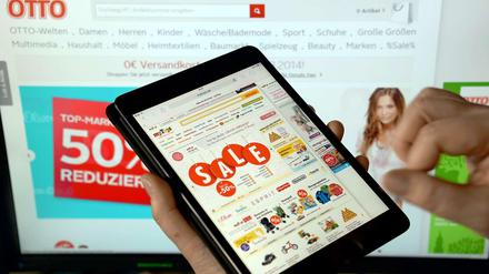 Der Hamburger Handels- und Dienstleistungskonzern Otto Group hat im Internethandel kräftig zugelegt.