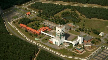 Luftaufnahme des Erkundungsgebiets in Gorleben