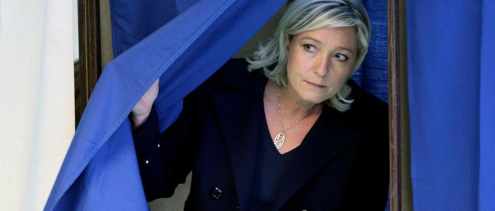 Krisengewinnlerin. Die Chefin der rechtspopulistischen Front National, Marine Le Pen, sieht ihre Partei bereits als dritte politische Kraft in Frankreich.