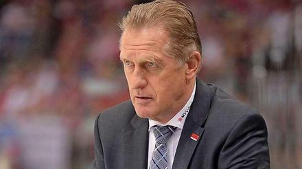 Ausgeschieden: Trainer Hans Zach und die Adler Mannheim.