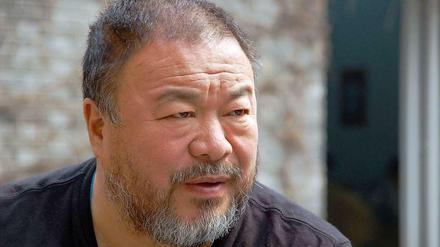 Ai Weiwei am 25. März 2014 in seinem Pekinger Studio.