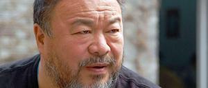 Ai Weiwei am 25. März 2014 in seinem Pekinger Studio.