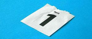 Scherzdatum. Immer witzig, dieser 1. April...