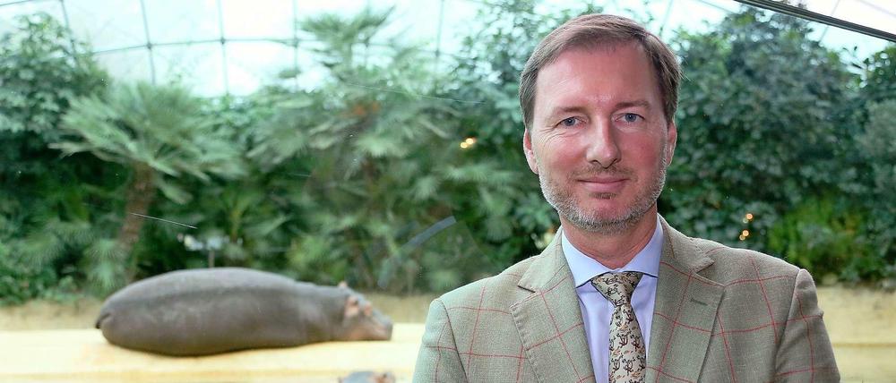 Der Neue. Andreas Knieriem ist seit 1. April der Chef in Berlins Zoo und Tierpark.
