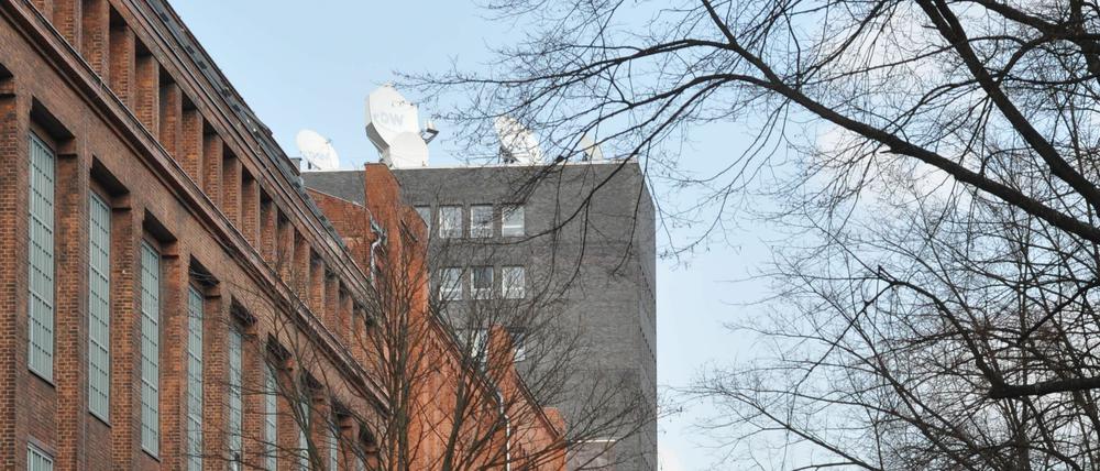 Herausragend: Das Hochhaus der Deutschen Welle in der Voltastraße.