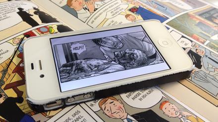 Pixel gegen Papier: "The Walking Dead" in der Comixology-App und "Die Abenteuer von Hergé"