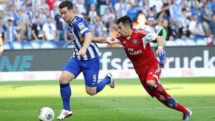 Wieder am Ball: Alexander Baumjohann (links).