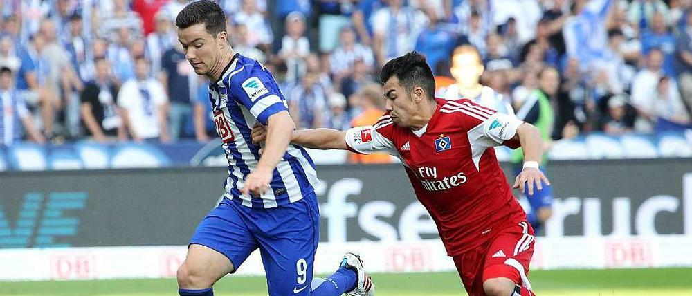 Wieder am Ball: Alexander Baumjohann (links).
