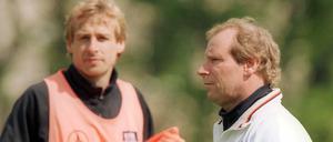 Da war Berti noch der Chef. Jürgen Klinsmann (links) holt seinen ehemaligen Bundestrainer als Berater ins US-amerikanische Team. 