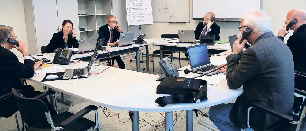 Kein Quizshow: 2014 wurde mit einer Hotline um Quereinsteigende geworben.