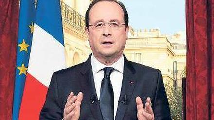 Präsident François Hollande möchte die Brüsseler Sparvorgaben lockern.