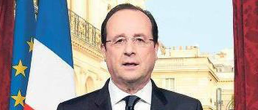 Präsident François Hollande möchte die Brüsseler Sparvorgaben lockern.
