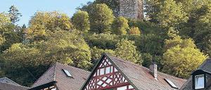 Ganz schön schmuck. Schlossturm und Marktplatz in Bad Berneck