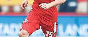 Einsatz in Gefahr. Unions Mario Eggimann meldete sich am Freitag krank. Foto: imago