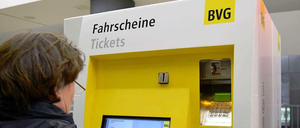 Neulich am Fahrkartenautomat...