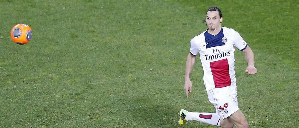 Zlatan Ibrahimovic ist die Kirsche auf dem Kuchen von Paris St. Germain.