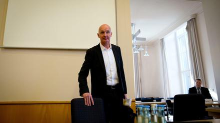 Der Architekt Hans-Joachim Paap war Zeuge im Untersuchungsausschuss des Berliner Abgeordnetenhauses zum neuen Hauptstadtflughafen im Abgeordnetenhaus in Berlin. 
