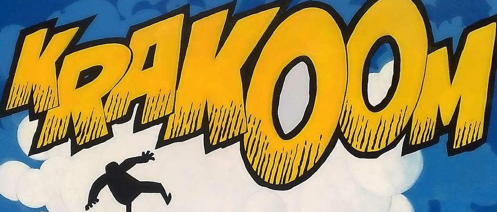 So könnte er aussehen: der mysteriöse Weddinger Knalleffekt als Comiczeichnung.