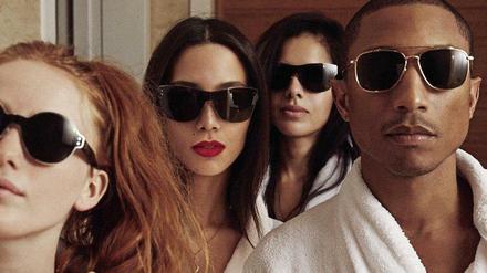 Frauenversteher: Pharrell Williams und die Girls auf dem neuen Cover.