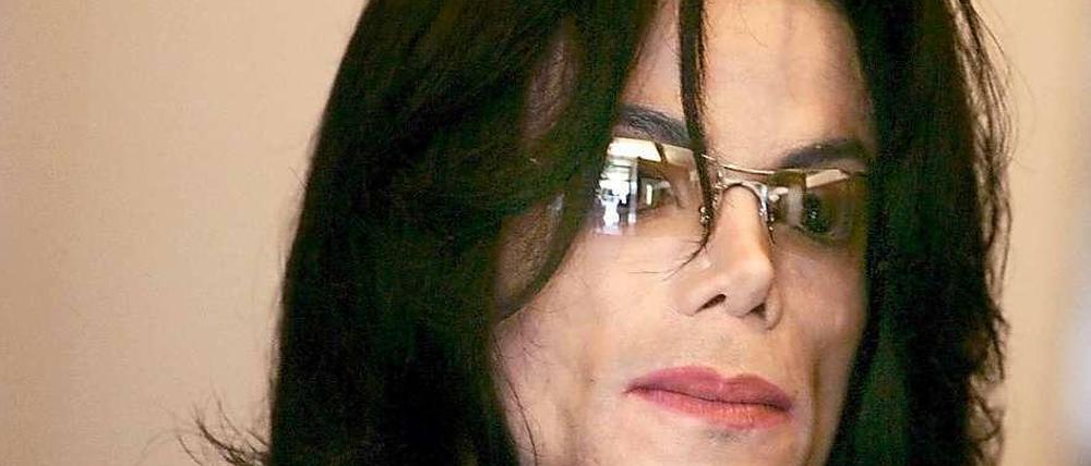 Popstar Michael Jackson im Jahr 2005
