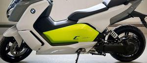 Teuer und abgasfrei. Der BMW-Roller "C Evolution" kostet 15.000 Euro. 