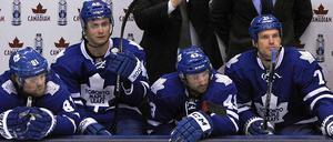 Auszeit. Die Toronto Maple Leafs legten zuletzt eine rabenschwarze Serie hin.