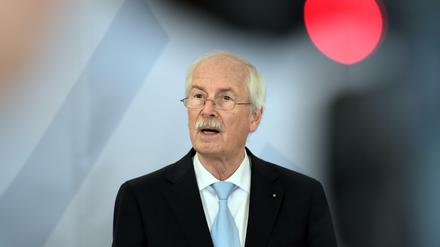 Generalbundesanwalt Harald Range: "Gewaltsame Konflikte wie der in Syrien wirken sich unmittelbar auf uns in Deutschland aus."