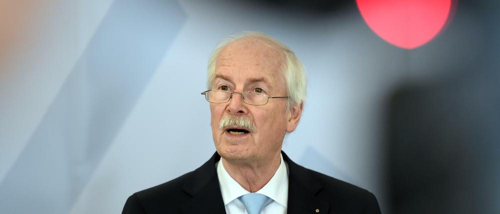 Generalbundesanwalt Harald Range: "Gewaltsame Konflikte wie der in Syrien wirken sich unmittelbar auf uns in Deutschland aus."