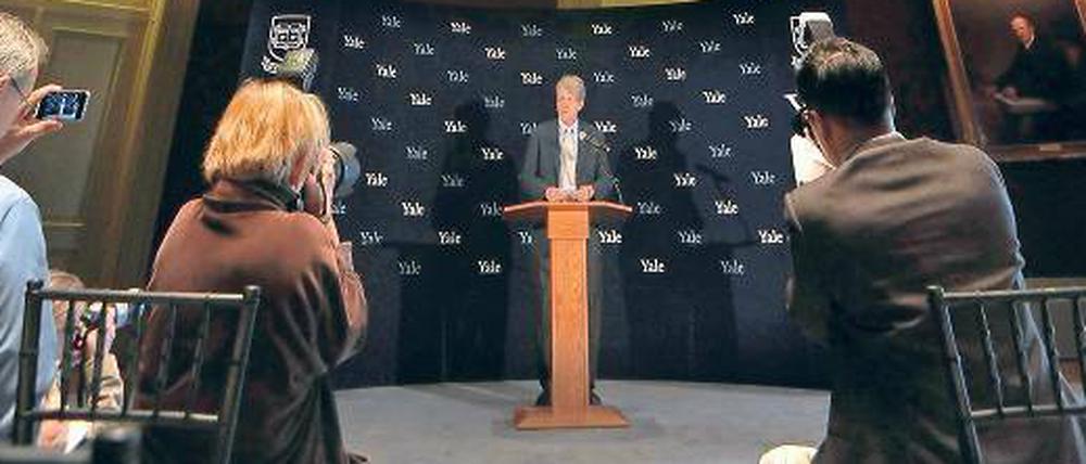 Stars for free. Auch Robert Shiller, Yale-Professor und Nobelpreisträger für Wirtschaft 2013, konnte man sich schon per MOOC auf den Bildschirm holen.