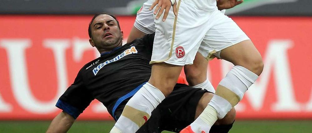 Unterlegen: Der SC Paderborn verliert gegen Fortuna Düsseldorf.